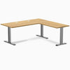 Desky Zero Rubberwood L-Shape Office Desk image 46