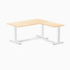 Desky Zero Hardwood L-Shape Office Desk image 84
