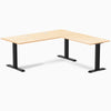 Desky Zero Hardwood L-Shape Office Desk image 90