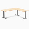 Desky Zero Hardwood L-Shape Office Desk image 89