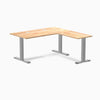 Desky Zero Rubberwood L-Shape Office Desk image 64