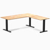 Desky Zero Rubberwood L-Shape Office Desk image 71
