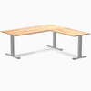 Desky Zero Rubberwood L-Shape Office Desk image 68