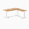 Desky Zero Hardwood L-Shape Office Desk image 76