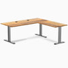 Desky Zero Hardwood L-Shape Office Desk image 81