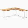 Desky Zero Hardwood L-Shape Office Desk image 80