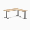Desky Zero Hardwood L-Shape Office Desk image 109