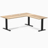 Desky Zero Hardwood L-Shape Office Desk image 114