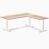 Desky Zero Hardwood L-Shape Office Desk image 112