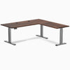 Desky Softwood L-Shape Sit Stand Desk image 19