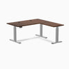 Desky Rubberwood L-Shape Sit Stand Desk image 52
