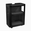 Balck open mobile pedestal - Desky