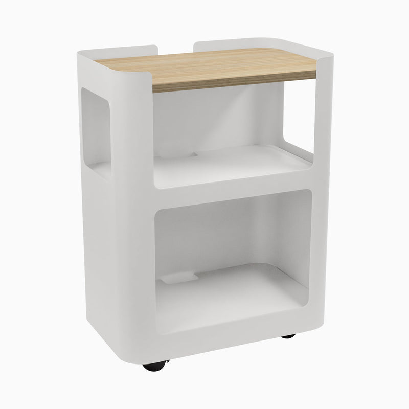 Desky Minimal Open Mobile Pedestal