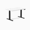 Desky Dual Scalloped Laminate Sit Stand Desk image 108