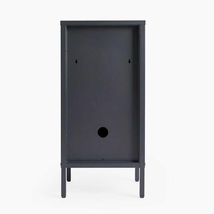 Desky Sidekick Metal Locker Cabinet-Accessories-Desky-Black-Right Opening-Desky® Australia