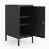 Desky Sidekick Metal Locker Cabinet-Accessories-Desky-Black-Right Opening-Desky® Australia