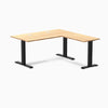 Desky Zero Bamboo L-Shape Office Desk image 24