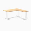 Desky Zero Bamboo L-Shape Office Desk image 22