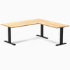Desky Zero Bamboo L-Shape Office Desk image 28