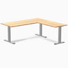 Desky Zero Bamboo L-Shape Office Desk image 25