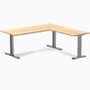 Desky Zero Bamboo L-Shape Office Desk image 27