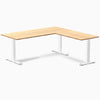 Desky Zero Bamboo L-Shape Office Desk image 26