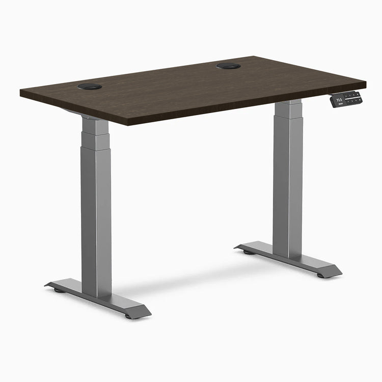 Desky Dual Mini Bamboo Sit Stand Desk
