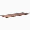 Hardwood desktop walnut 80 inches - Desky