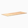 Rubberwood natural timber desktop - Desky