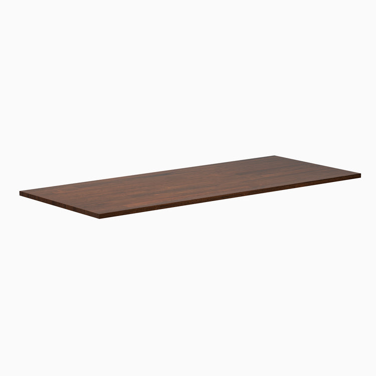 Rubberwood red walnut desktop - Desky