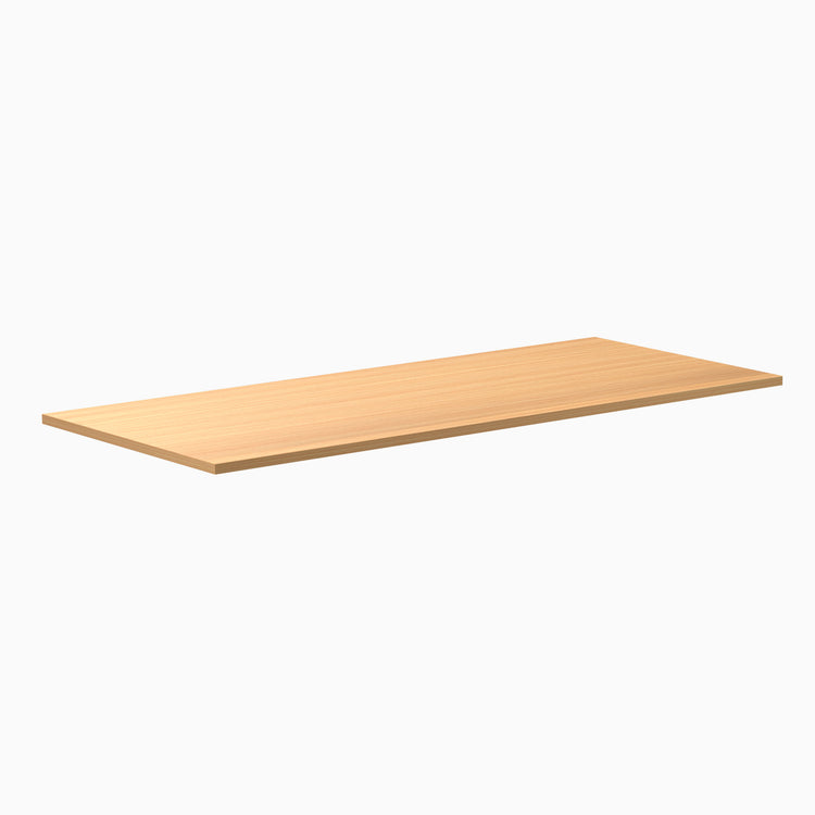 Desky Laminate Desk Tops - select beech 1800mm straight