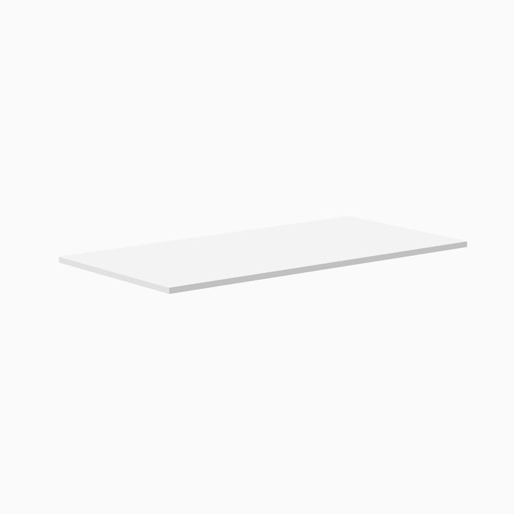 Desky Laminate Desk Tops - white 1500mm straight