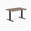 Dual hardwood natural walnut standing desk - Desky