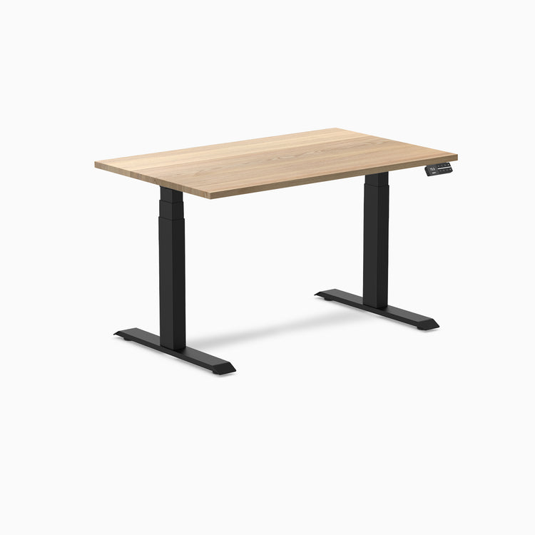 Dual hardwood white ash standing desk - Desky