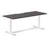 Desky Zero Scalloped Laminate Office Desk image 187