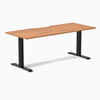 Desky Zero Scalloped Laminate Office Desk image 111