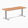 Desky Zero Scalloped Laminate Office Desk image 108