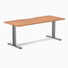 Desky Zero Scalloped Laminate Office Desk image 110
