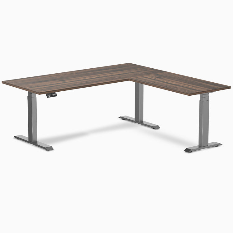 Desky L-Shape Laminate Sit Stand Desk-Desky®
