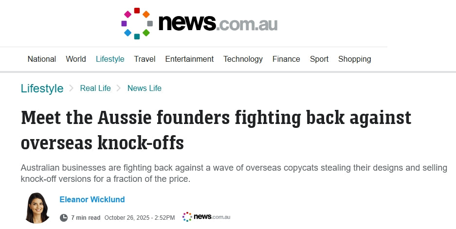 Meet the Aussie founders fighting back against overseas knock-offs