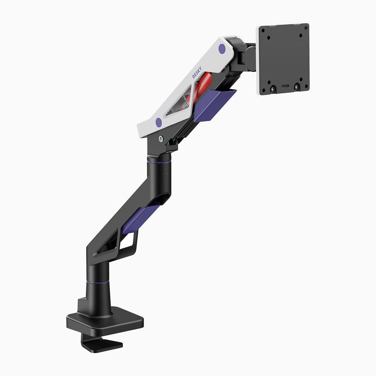Vanguard monitor arm purple and white - Desky