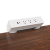 Desky On Desk Power Rail-Black-Connecting Junction - Desky Canada