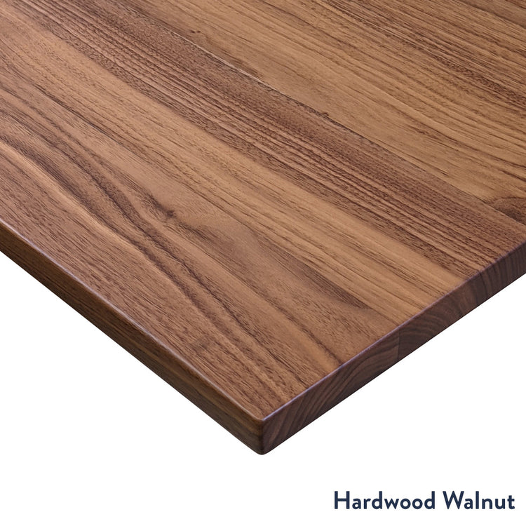 hardwood corner desk