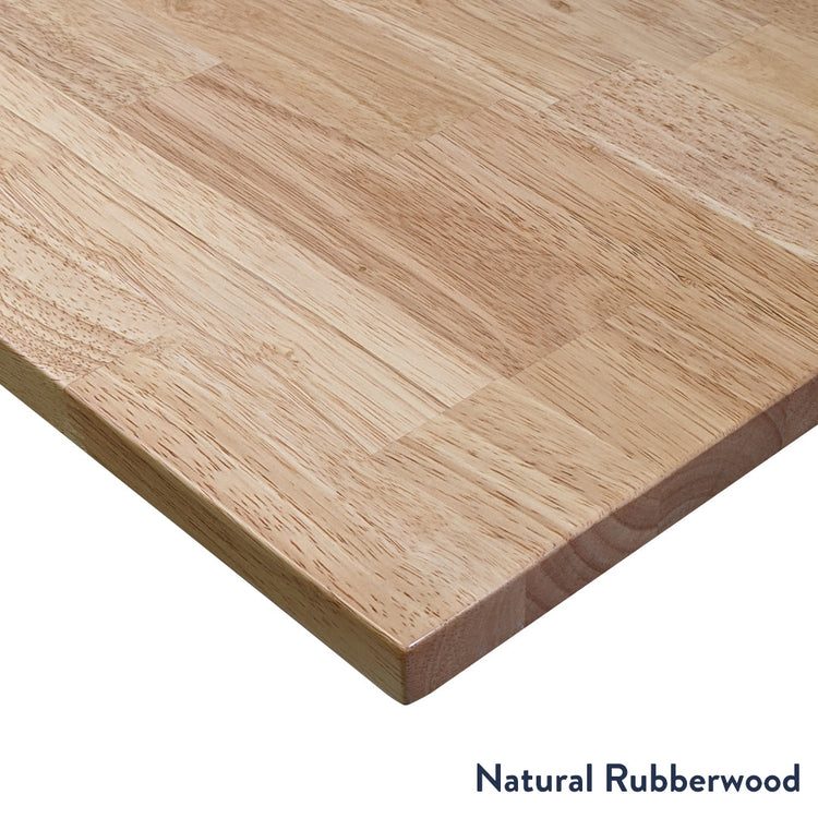 Desky Dual Mini Rubberwood Sit Stand Desk Walnut-Desky®