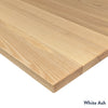hardwood l-shaped desk
